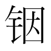銦的韓國(guó)明朝體