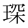 琛的日本明朝體