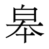 皋的香港明體