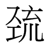 巰的臺灣細(xì)明體