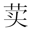 荬的韓國(guó)明朝體