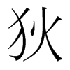 狄的韓國明朝體