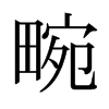 畹的日本明朝體