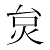 炱的韓國(guó)明朝體